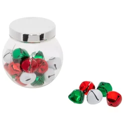 JJA Decorazione Da Tavola-Set di 24 campanelli multicolori in metallo da spargere