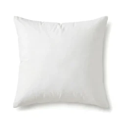Set di 2 cuscini letto quadrati (60 cm) Morbido Antiacaro Bianco