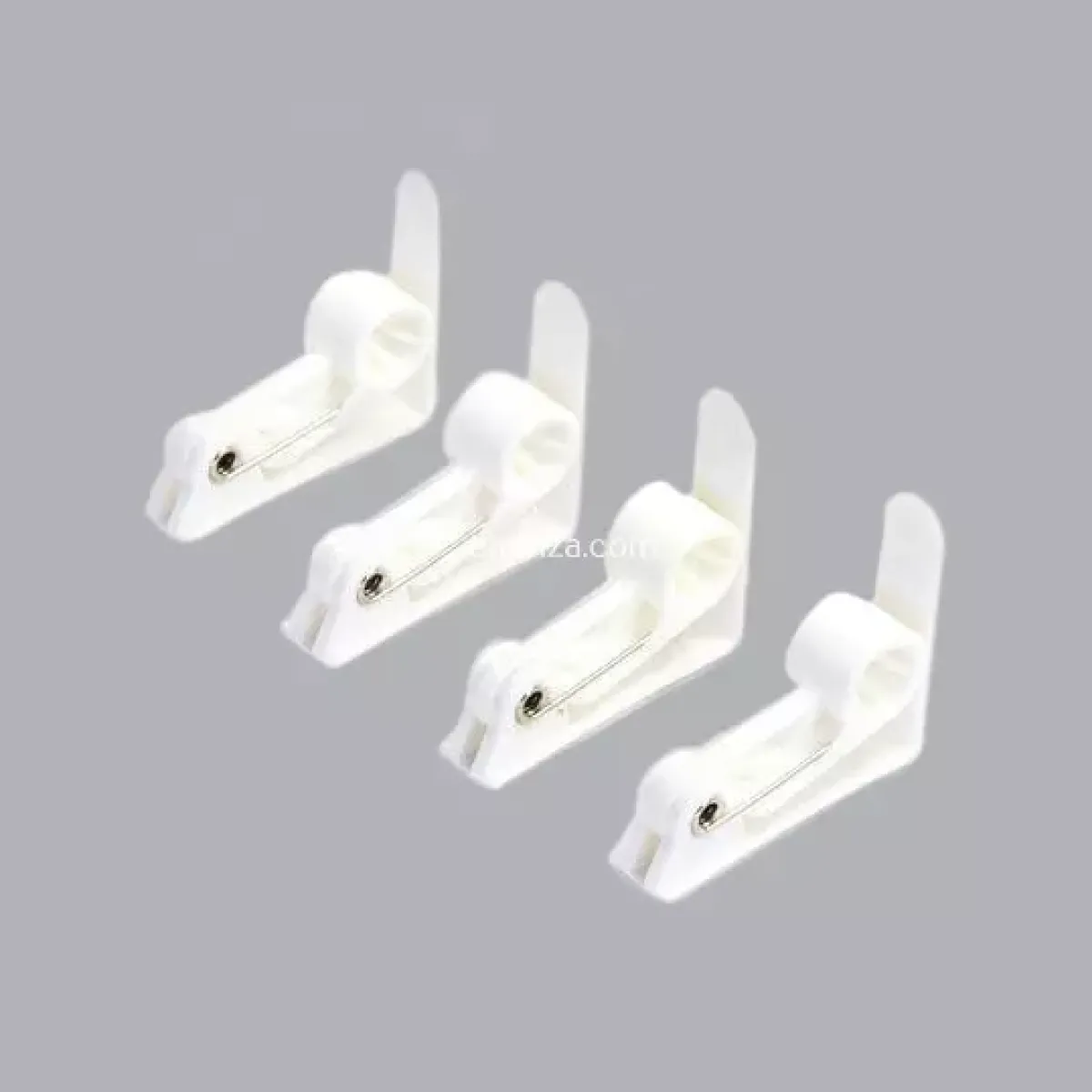 DOUCEUR D'INTERIEUR Tovaglie-Set di 4 fermatovaglia Semplici