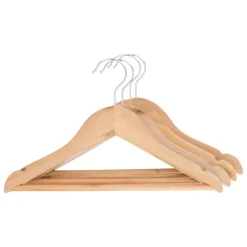 Atmosphera cru017dateur d'intu017drieur for kids Oggetti Decorativi Bambini-Set di 4 grucce per bambini in legno (H19 cm) Naturale