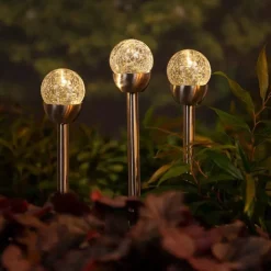 #N/A Luci Per Esterno-Set di 6 lampade da giardino solari (24.5 cm)
