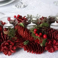 Feeric Lights & Christmas Candele Natalizie-Set di 6 lumini decorativi LED Elyo