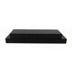 EMINZA Mensole-Set di 2 mensole in legno da parete (L60 cm) Bowi