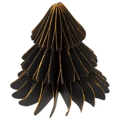 JJA Decorazione Da Tavola-Set di 2 mini Alberi decorativi (H6 cm) Carta magnetica