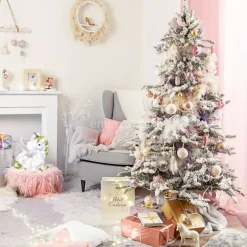 KAEMINGK Palline Di Natale-Set di 6 palline di Natale di vetro Unicorno