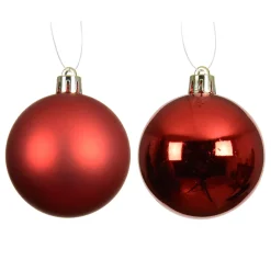 EMINZA Palline Di Natale-Set di 4 palline di Natale (D100 mm) Aravis