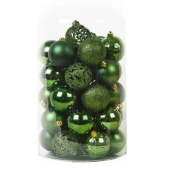 KAEMINGK Palline Di Natale-Set di 35 palline di Natale (D60 mm) Aravis mix