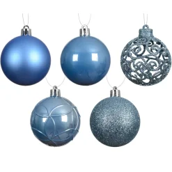 KAEMINGK Palline Di Natale-Set di 35 palline di Natale (D60 mm) Aravis