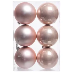 KAEMINGK Palline Di Natale-Set di 6 palline di Natale (D80 mm) Aravis