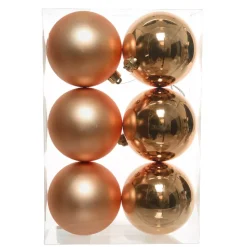 KAEMINGK Palline Di Natale-Set di 6 palline di Natale (D80 mm) Aravis