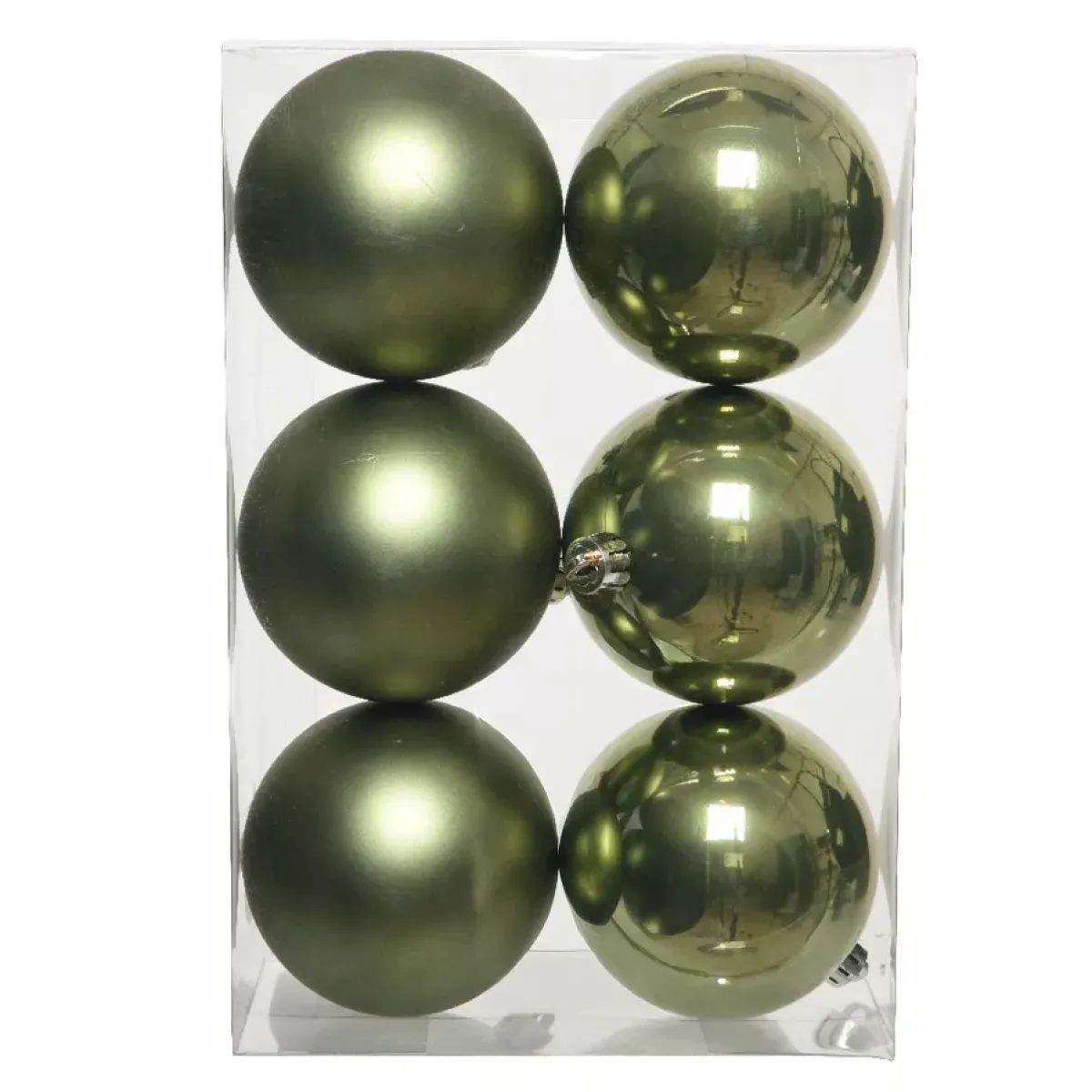 KAEMINGK Palline Di Natale-Set di 6 palline di Natale (D80 mm) Aravis