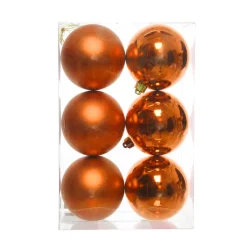 KAEMINGK Palline Di Natale-Set di 6 palline di Natale (D80 mm) Aravis