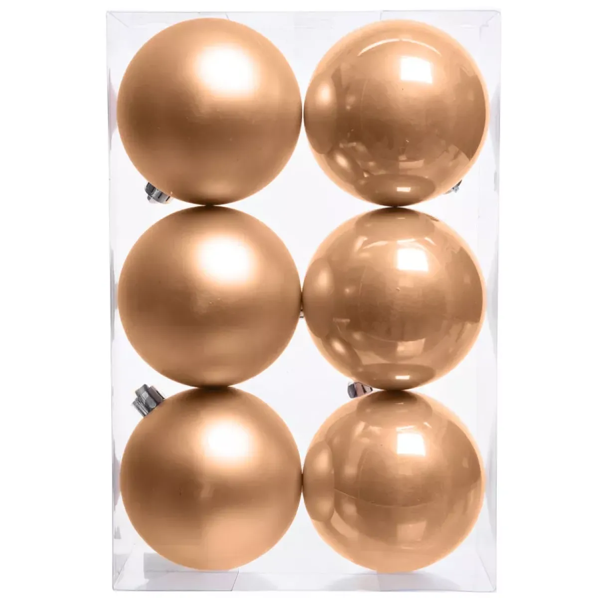 KAEMINGK Palline Di Natale-Set di 6 palline di Natale (D80 mm) Aravis Pesca