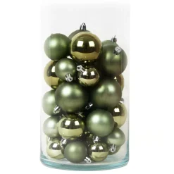 KAEMINGK Palline Di Natale-Set di 30 palline di Natale (D60 mm) Aravis
