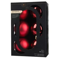 KAEMINGK Palline Di Natale-Set di 6 palline di Natale (D80 mm) Aravis