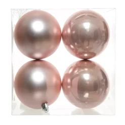 KAEMINGK Palline Di Natale-Set di 4 palline di Natale (D100 mm) Aravis