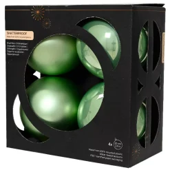 KAEMINGK Palline Di Natale-Set di 4 palline di Natale (D100 mm) Aravis