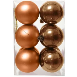 KAEMINGK Palline Di Natale-Set di 12 palline di Natale (D60 mm) Aravis