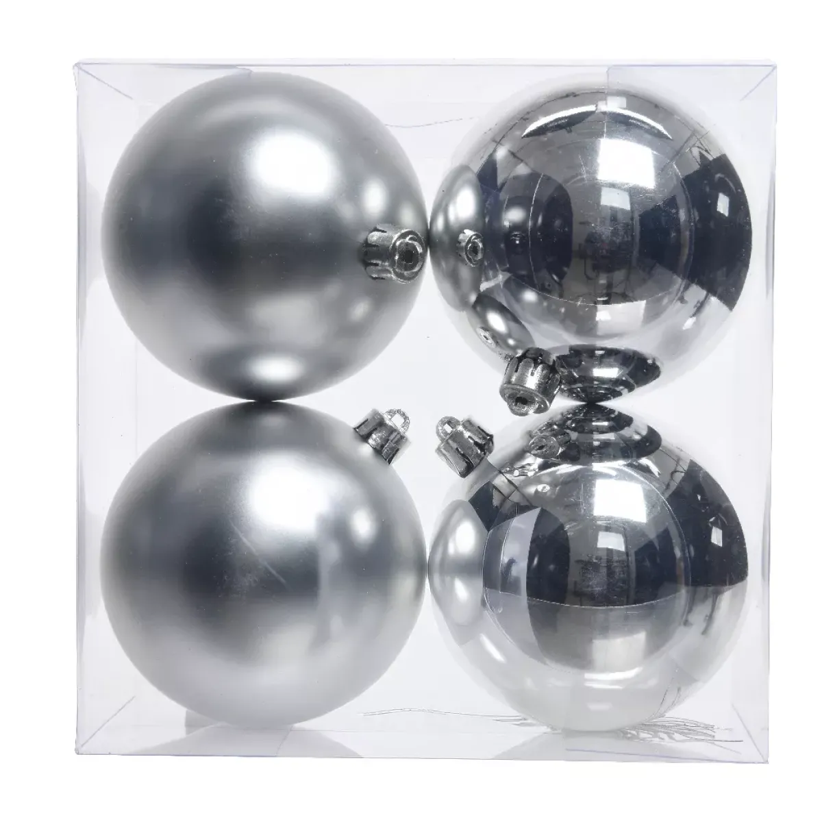 KAEMINGK Palline Di Natale-Set di 4 palline di Natale (D100 mm) Aravis