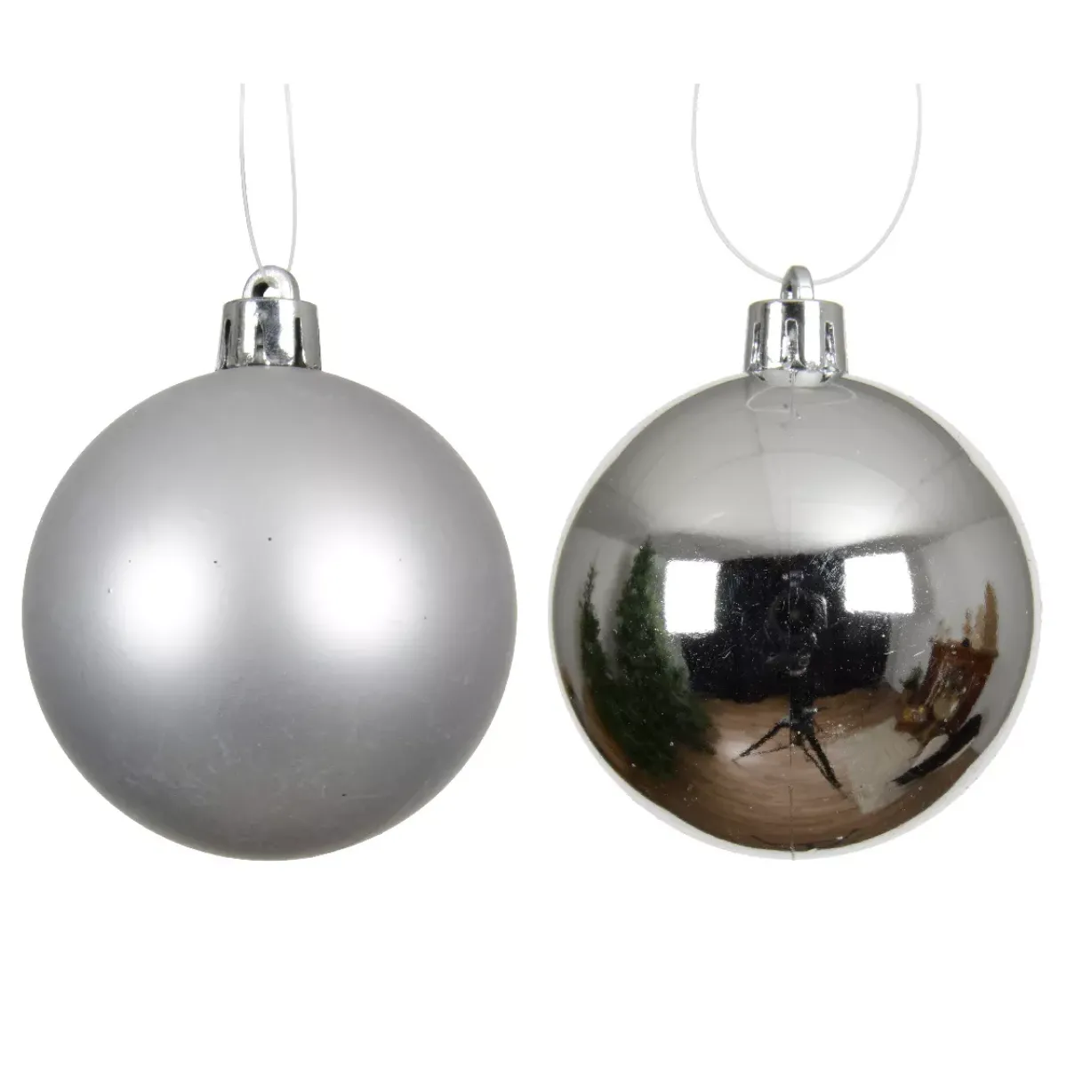 KAEMINGK Palline Di Natale-Set di 4 palline di Natale (D100 mm) Aravis