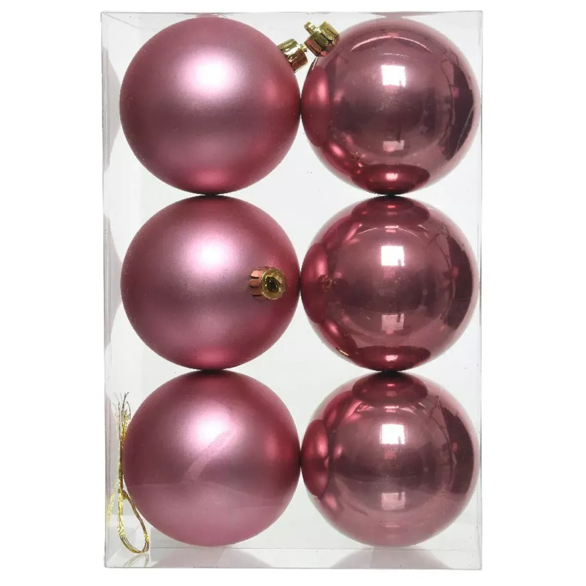 KAEMINGK Palline Di Natale-Set di 6 palline di Natale (D80 mm) Aravis