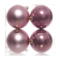 KAEMINGK Palline Di Natale-Set di 4 palline di Natale (D100 mm) Aravis