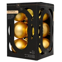 KAEMINGK Palline Di Natale-Set di 12 palline di Natale (D60 mm) Aravis