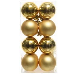KAEMINGK Palline Di Natale-Set di 16 palline di Natale (D40 mm) Aravis