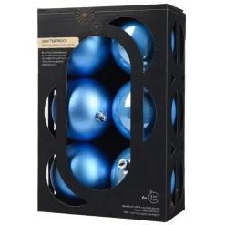 KAEMINGK Palline Di Natale-Set di 6 palline di Natale (D80 mm) Aravis