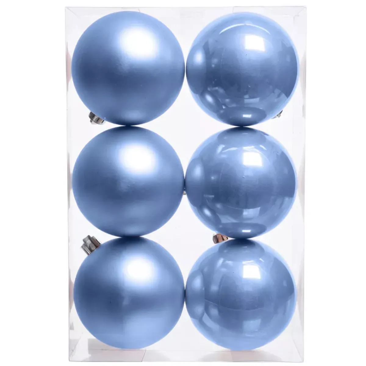 KAEMINGK Palline Di Natale-Set di 6 palline di Natale (D80 mm) Aravis