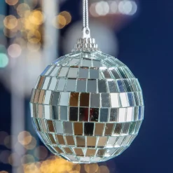 KAEMINGK Palline Di Natale-Set di 24 palline di Natale (D60 mm) Disco faccette