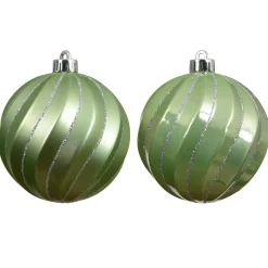KAEMINGK Palline Di Natale-Set di 6 palline di Natale (D80 mm) Glam chic