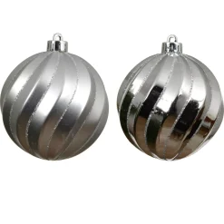 KAEMINGK Palline Di Natale-Set di 6 palline di Natale (D80 mm) Glam chic