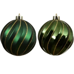 KAEMINGK Palline Di Natale-Set di 6 palline di Natale (D80 mm) Glam chic