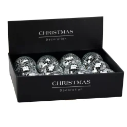 KOOPMAN Palline Di Natale-Set di 12 palline di Natale (D100 mm) Night Fever