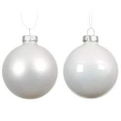 KAEMINGK Palline Di Natale-Set di 6 palline di Natale in vetro (D80 mm) Boreale