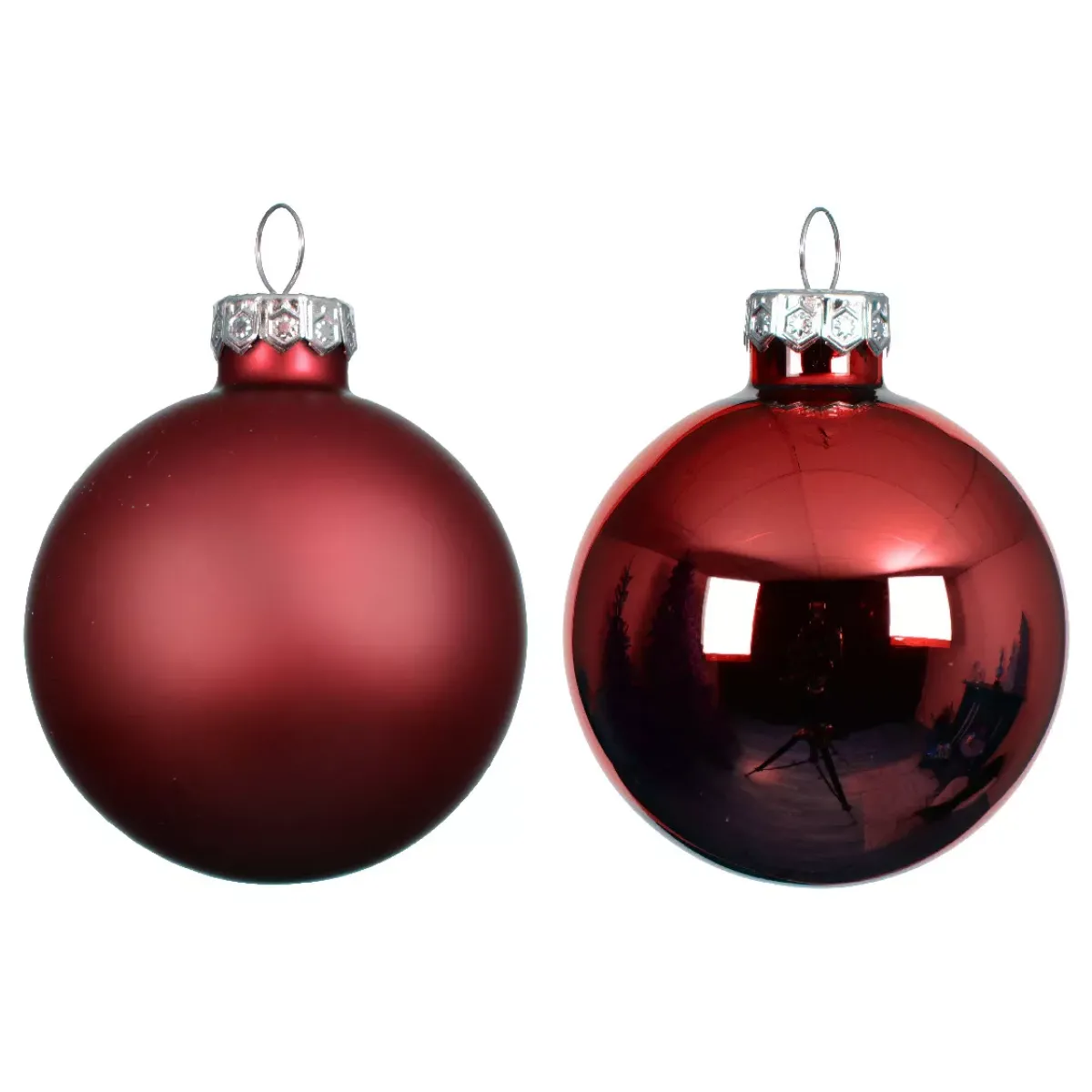 KAEMINGK Palline Di Natale-Set di 4 palline di Natale in vetro (D100 mm) Boreale