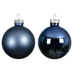 KAEMINGK Palline Di Natale-Set di 6 palline di Natale in vetro (D80 mm) Boreale