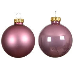 KAEMINGK Palline Di Natale-Set di 6 palline di Natale in vetro (D80 mm) Boreale
