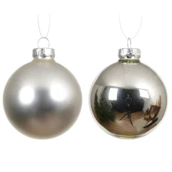 KAEMINGK Palline Di Natale-Set di 6 palline di Natale in vetro (D80 mm) Boreale