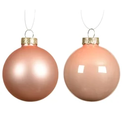 KAEMINGK Palline Di Natale-Set di 4 palline di Natale in vetro (D100 mm) Boreale Pesca