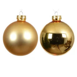 KAEMINGK Palline Di Natale-Set di 6 palline di Natale in vetro (D80 mm) Boreale