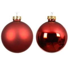 KAEMINGK Palline Di Natale-Set di 6 palline di Natale in vetro (D80 mm) Boreale