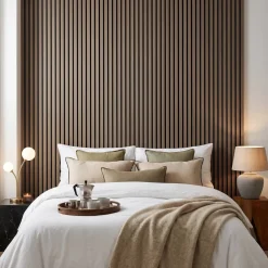 EMINZA Quadri & Decorazioni Murali-Set di 4 pannelli murali in legno (60 cm) Yaro