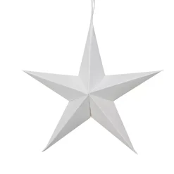 KAEMINGK Addobbi Natalizi|Decorazioni E Oggetti Natalizi-Set di 4 pendenti in carta (D15 cm) Astre di Carta