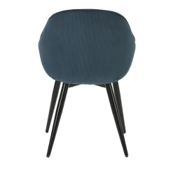 Poltrone-Set di 2 poltrone in velluto a coste (seduta 47 cm) Juno