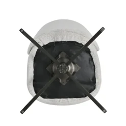 Sedia-Set di 2 sedie da pranzo girevoli (seduta 51 cm) Spina