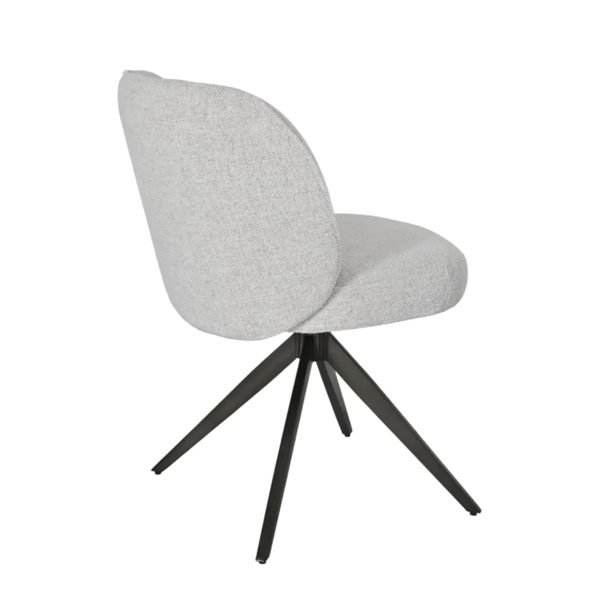 Sedia-Set di 2 sedie da pranzo girevoli (seduta 51 cm) Spina