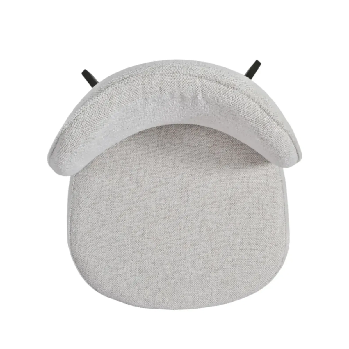 Sedia-Set di 2 sedie da pranzo girevoli (seduta 51 cm) Spina