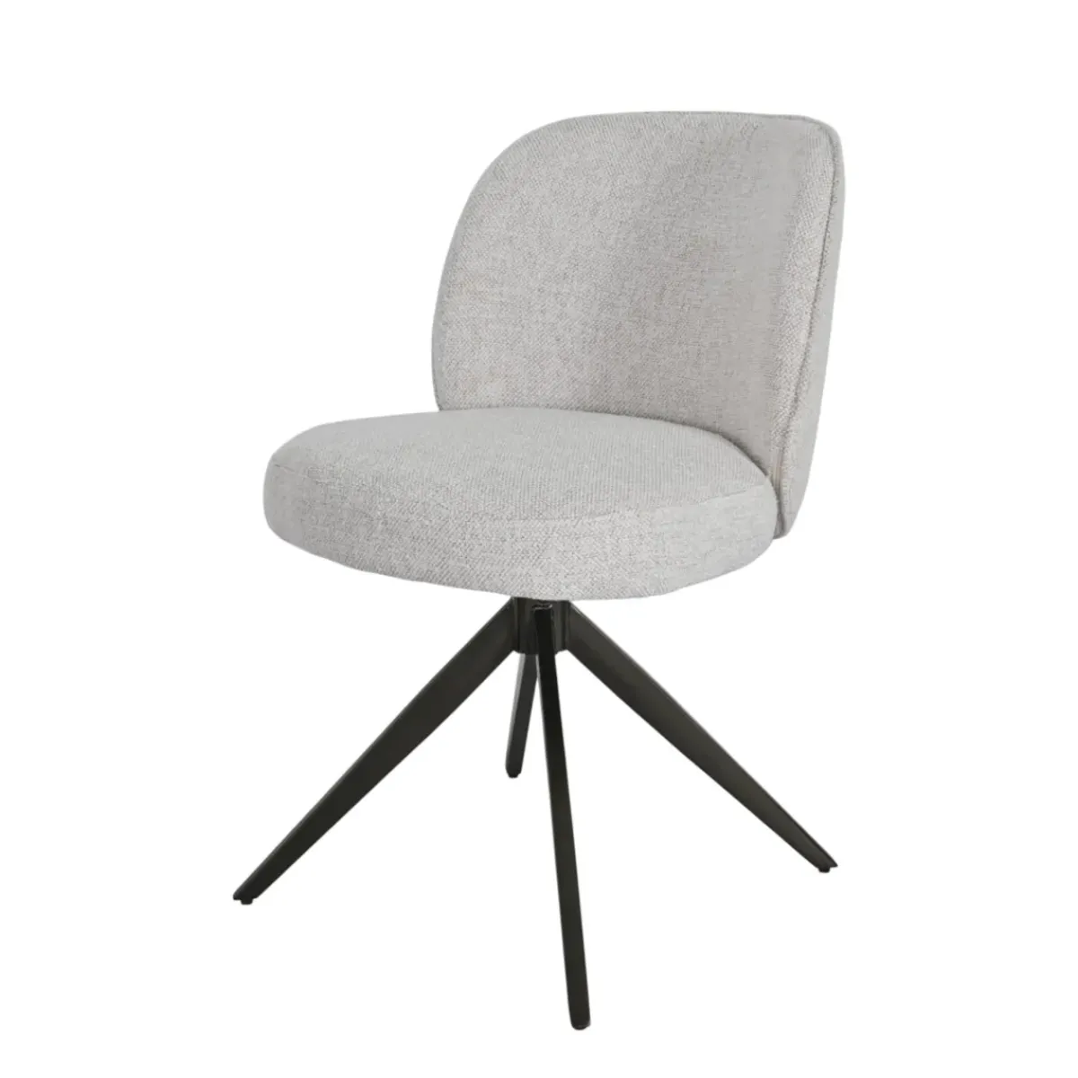 Sedia-Set di 2 sedie da pranzo girevoli (seduta 51 cm) Spina